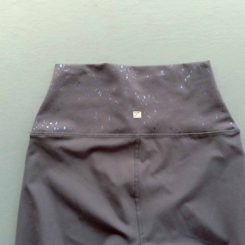 Zobha Shine Leggings High Waisted Navy Ombré S - Picture 5 of 8